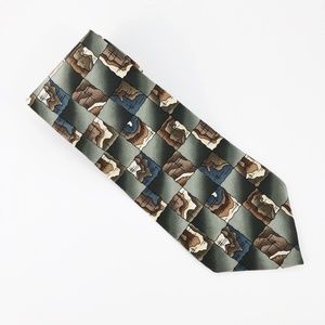 Stonehenge Men's Tie Cocktail Scotch Microscope